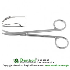 Cinelli Nasal Scissor Curved Stainless Steel, 11.5 cm - 4 1/2"